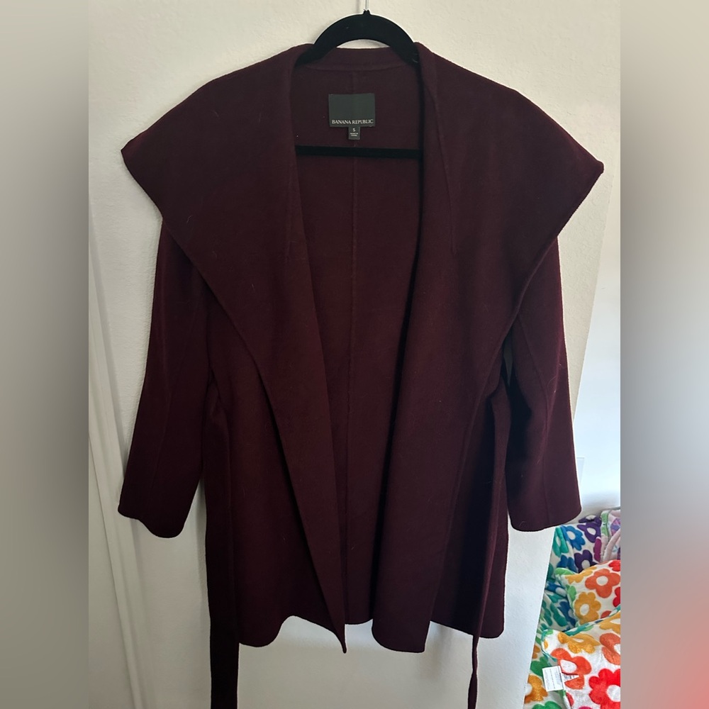 banana republic wool peacoat